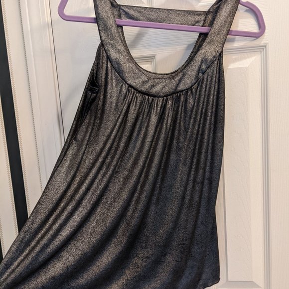 Swing Metallic Black Top Size Large - Picture 3 of 4